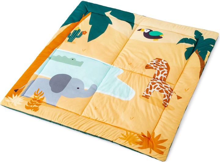 Actual product image Little Big Friends Jungle play mat 100 x 100 cm (100 x 100 cm)