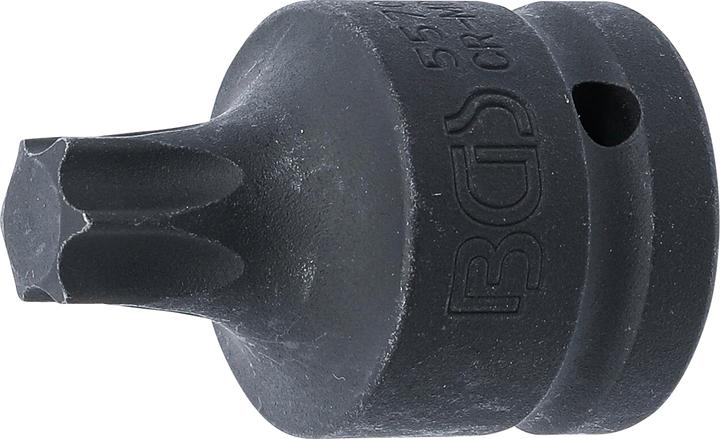 Produktbild BGS Kraft-Bit-Einsatz Länge 60 mm Antrieb Innenvierkant 20 mm (3/4") T-Profil (für Torx) T70 (20 mm)
