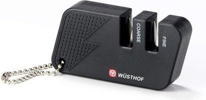 Wüsthof Wusthof Keychain Picnic Sharpener Black