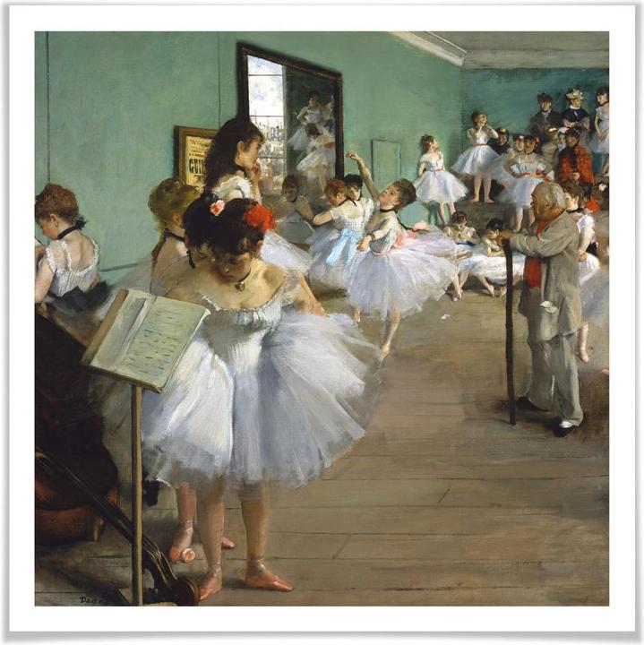 Image du produit Trenddeko Le cours de danse (70 x 70 cm)