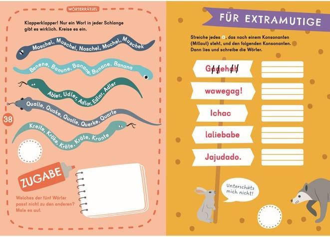 Produktbild Leserätsel für mutige Kinder - Supergefährliche Tiere - ab 6 Jahren (Deutsch, Janine Eck, Ulrike Rogler, 2023)