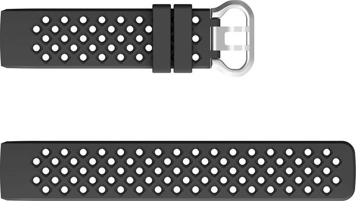 Produktbild Cover-Discount Fitbit Charge - Silikon Sportarmband gelöchert schwarz (Silikon)