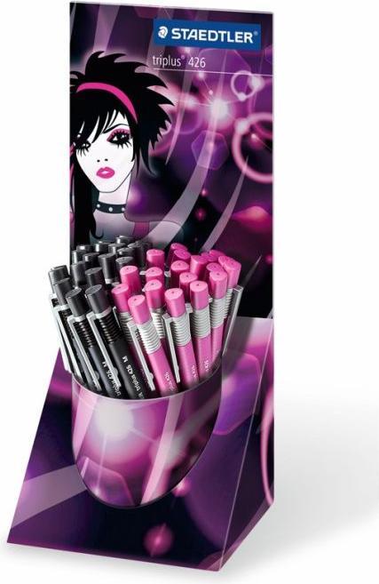 Actual product image Staedtler triplus triangular Pink Line Display 40* (Pink)