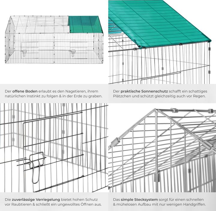 Produktbild tectake Freigehege