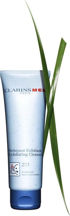 Actual product image Clarins Men Nettoyant Exfoliant (Cleaning cloths, 125 ml)