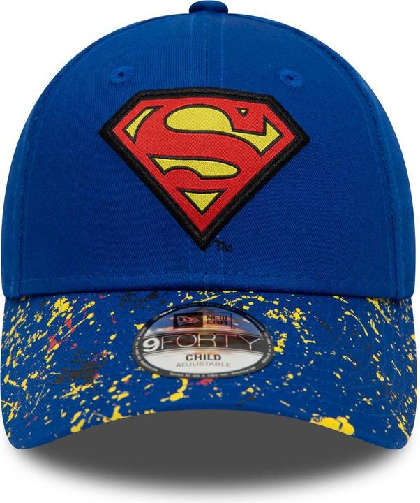 Produktbild New Era 9Forty Kinder Cap - PAINTED Superman royal - Child (52, 54, 56)