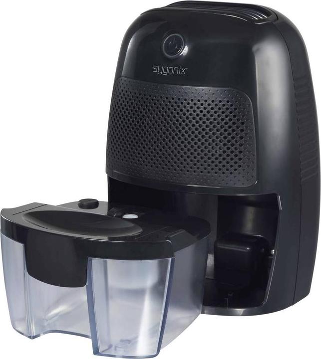 Actual product image Sygonix Dehumidifier 20 m² 22.5 W 0.25 l/day Black (20 m², 0.25 l/24h)