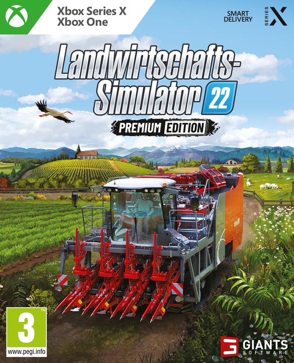 Produktbild Giants Software Landwirtschafts Simulator 22 – Premium Edition (Xbox Series X, Xbox One S, DE)