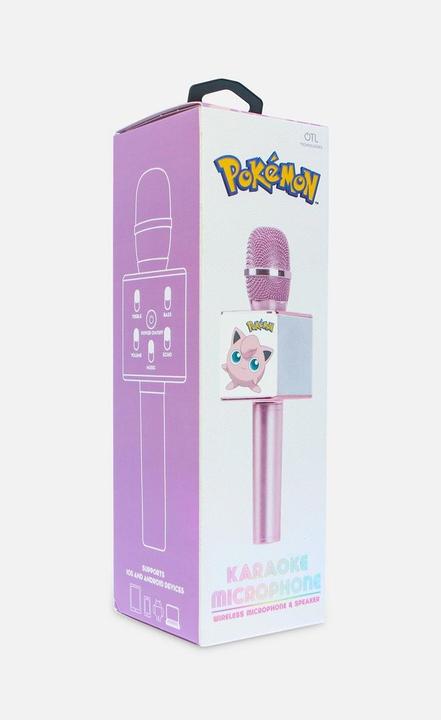 Image du produit OTL Microphone Pokémon Jigglypuff Karaoké Rose