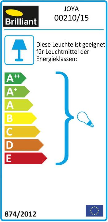 Energie-Label Brilliant Joya (G9)