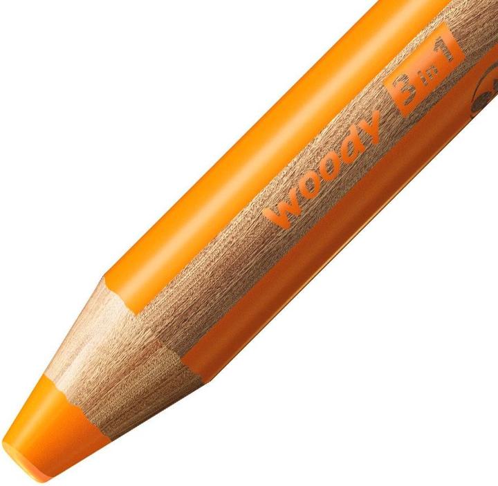 Image du produit STABILO woody 3 en 1 crayon de couleur (Orange, 1 x)