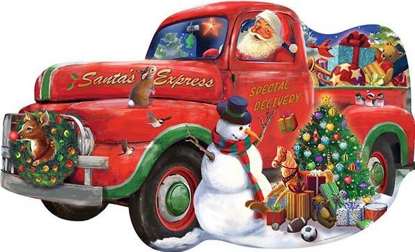Produktbild Sunsout Puzzle 1000 pieces Santa Express Delivery (1000 Teile)