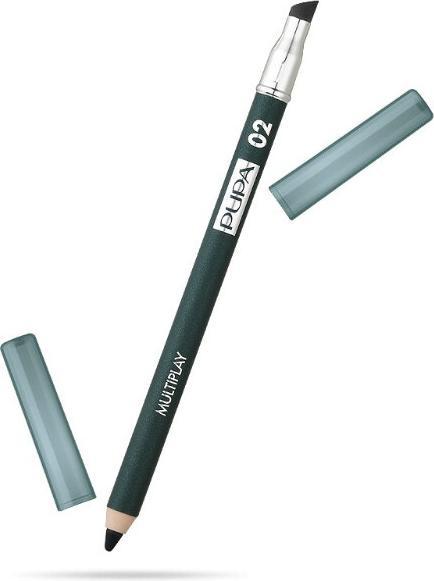 Pupa Milano matita occhi multiplay verde elettrico (02 Verde elettrico)