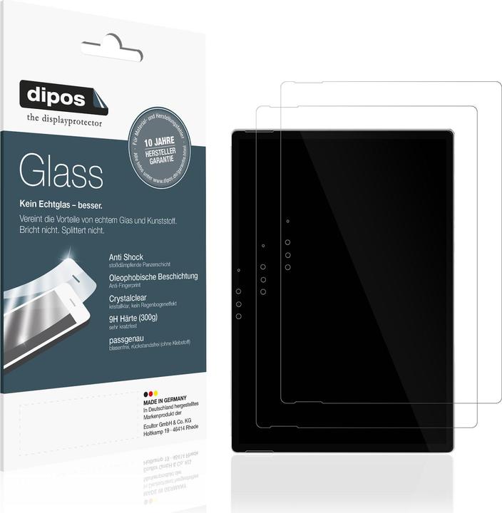 Actual product image Dipos Anti-Shock Screen Protector Clear (1 Piece, Microsoft Surface Pro 5)