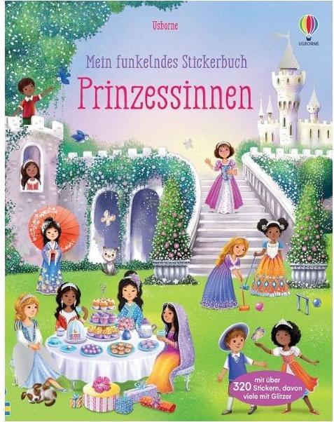 Produktbild Mein funkelndes Stickerbuch: Prinzessinnen