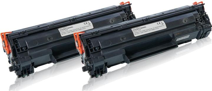 Produktbild Inkadoo Toner sparset kompatibel mit HP CE 278 A / 78A enthält 2x Tonerkartusche