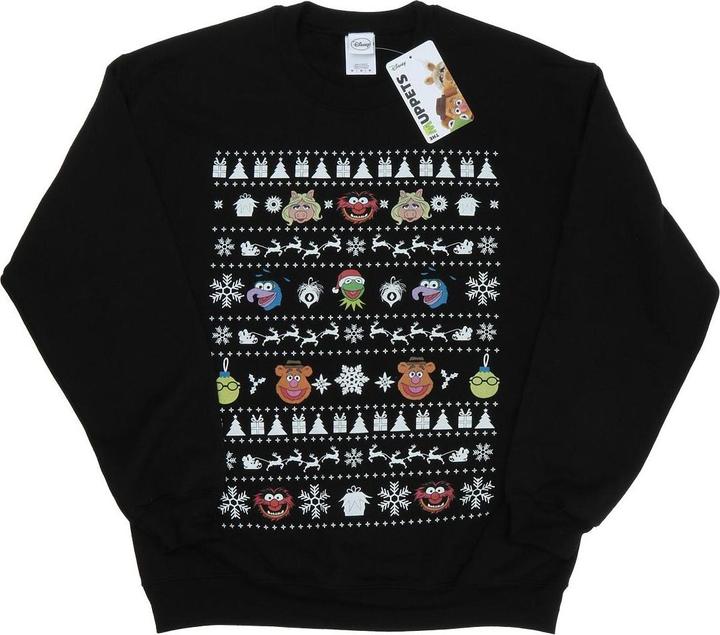Disney The Muppets Christmas Heads Sweatshirt (XL)