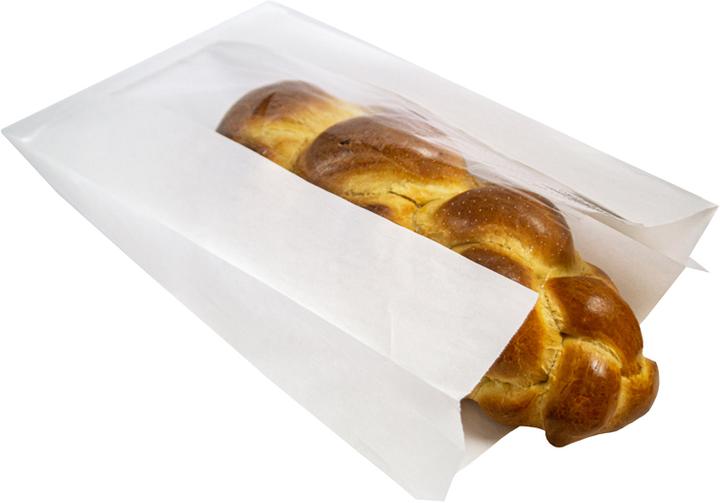 Image du produit miniSchoggi Sacs à pain en papier avec pli et fenêtre 37 x 20 cm, 25 pièces
