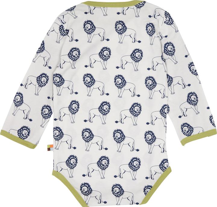 Actual product image loud + proud Bodysuit long sleeve print lion ultra (68)