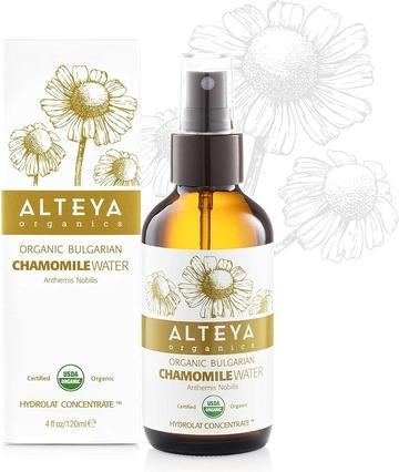 Image du produit Alteya organics - Eau de chamomile BIO en spray dans un verre 120 ml (Lotion pour le corps, 120 ml)