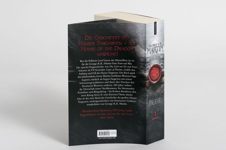 Actual product image Feuer und Blut - Erstes Buch (German, George R.R. Martin, 2022)