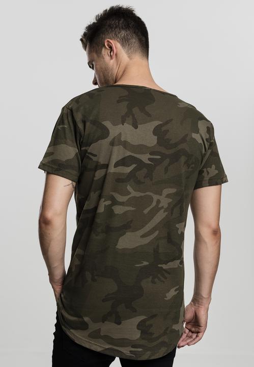 Actual product image Urban Classics Camo Shaped Long Tee (S)