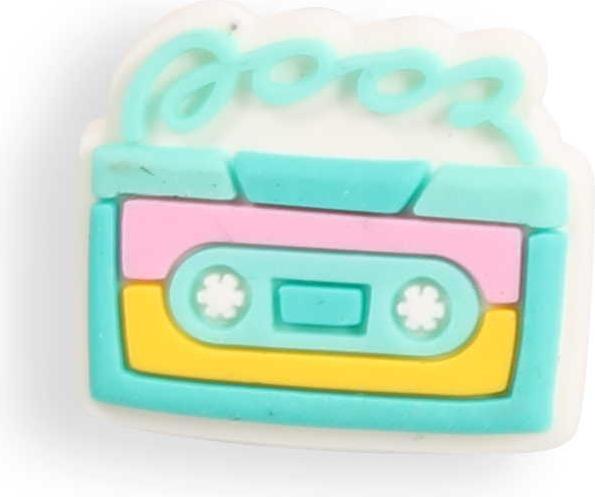 Produktbild PhoneLook Trendige Aufsteck-Sticker 3D für Silikonhülle mit Löcher Vintage Retro Casette