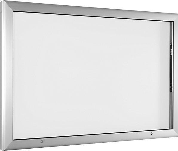 Actual product image kaiserkraft Display case for indoor and outdoor use (Magnet board, 160 x 102.5 cm)
