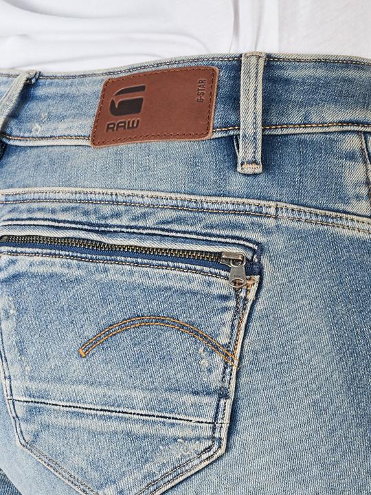 Produktbild G-Star Midge Zip Mid Skinny Jeans vintage aged destroy (W25/L30)