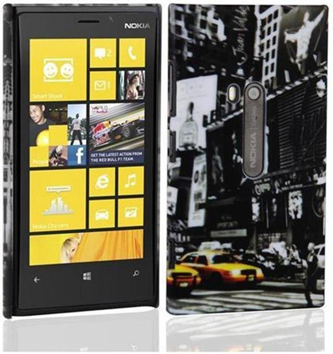 Produktbild Cadorabo Hard Cover mit Aufdruck Cover (Nokia Lumia 800)
