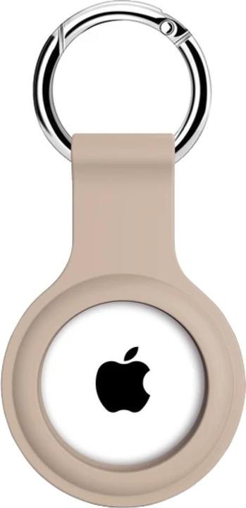 Produktbild Screenguard Apple Airtag Liquid Silikon Case mit Schlüsselanhänger