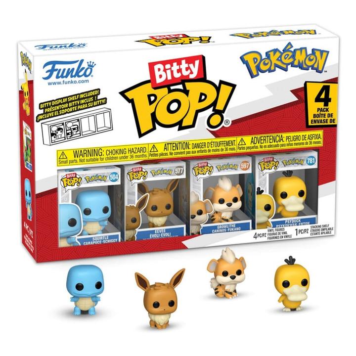 Immagine prodotto Funko Bitty POP! 4 Pack Pokemon: Squirtle