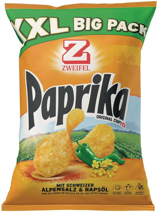 Zweifel Chips Paprika Big Pack originale XXL (380 g)