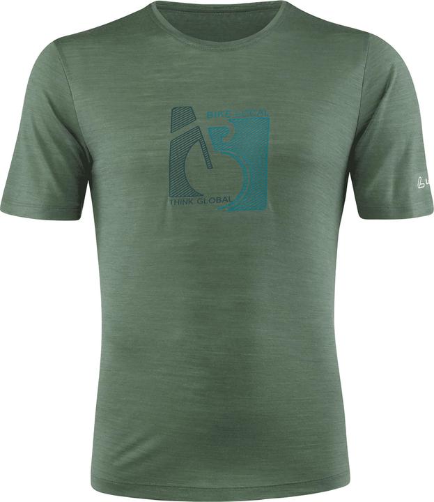 Actual product image Löffler Printshirt Bike Merino-Tencel (48, S)
