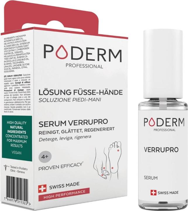 Image du produit Poderm Solution pour les pieds et les mains sol (Déodorants & poudre pour les pieds, 6 ml)