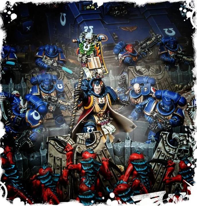 Actual product image Games Workshop Warhammer 40k - Ultramarines Chief Librarian Tigurius (Plastic)