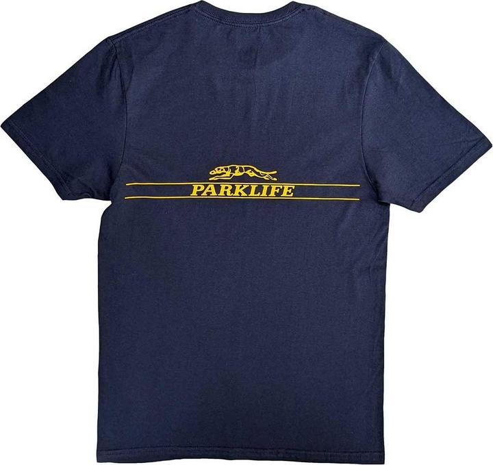 Actual product image Blur Unisex Adult Parklife Back Print T-Shirt (M)
