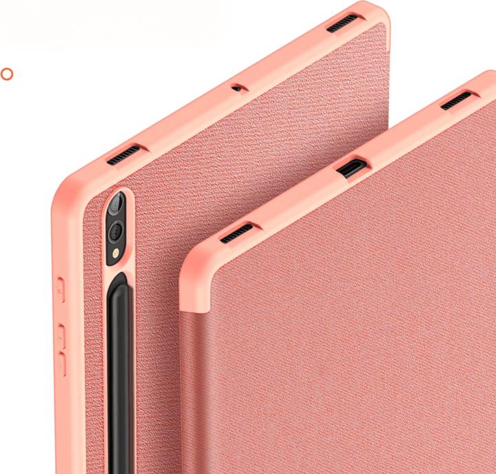 Actual product image Dux Ducis Domo Series Leather Book Cover Case (Galaxy Tab S9+, Galaxy Tab S10+, Galaxy Tab S9 FE+)