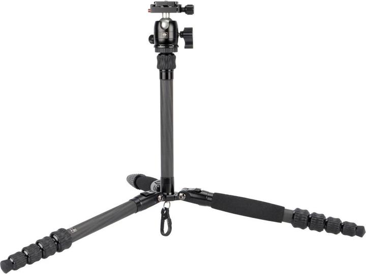 Actual product image Sirui Traveler 5CX with ball head B-00K (Carbon)