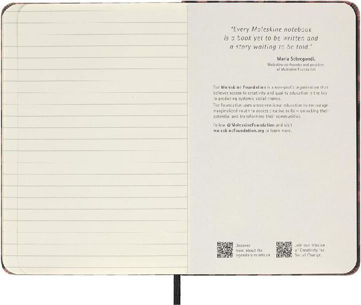 Actual product image Moleskine Le Nb Sakura Pkt Rul (14 x 9 cm, Lined, Hardcover)