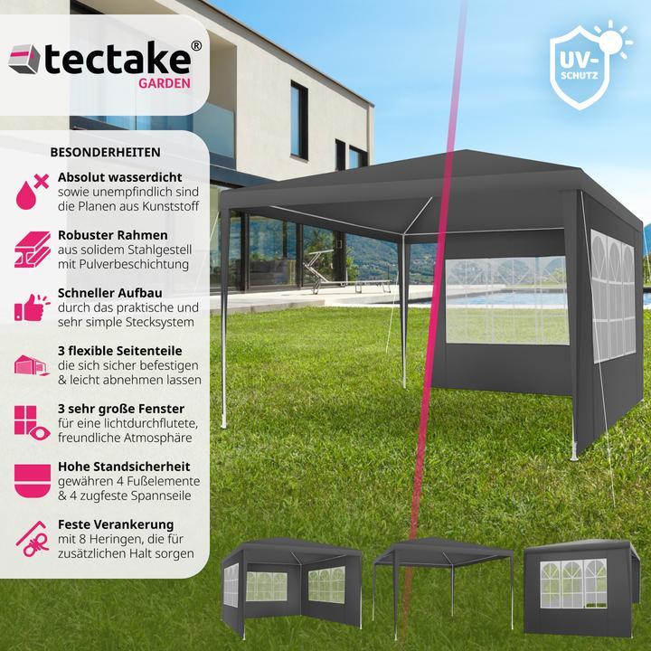 Actual product image tectake Baraban (300 cm, 300 cm)