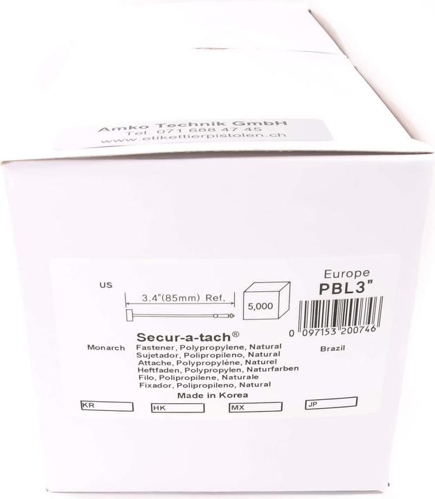 Immagine prodotto Avery Filetti di sicurezza Dennison da 3,4″ pollici 85 mm (5000 pezzi) (85 mm, 5000 pz.)