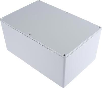 Rs Pro Grey aluminium box,222.3x146x106.7mm (Housing)