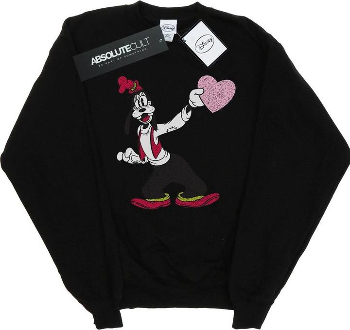 Disney Goofy Love Heart Sweatshirt (L)