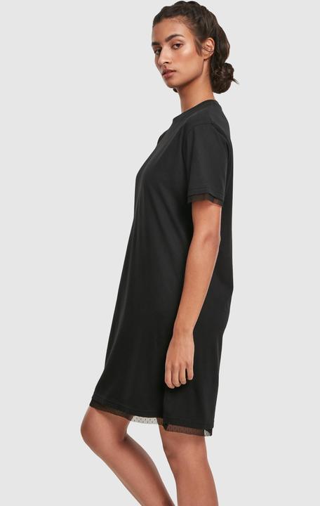 Produktbild Urban Classics Ladies Boxy Lace Hem Tee Dress (L)