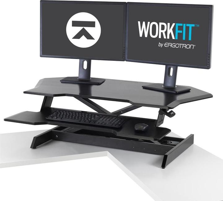 Produktbild Ergotron WorkFit Steh-Sitz Arbeitsplatz (Tisch)