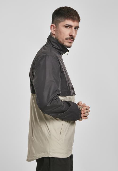 Actual product image Urban Classics Stand Up Collar Pull Over Jacket (S)