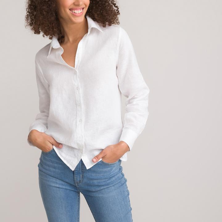 Produktbild La Redoute Collections Langärmelige Bluse (38)