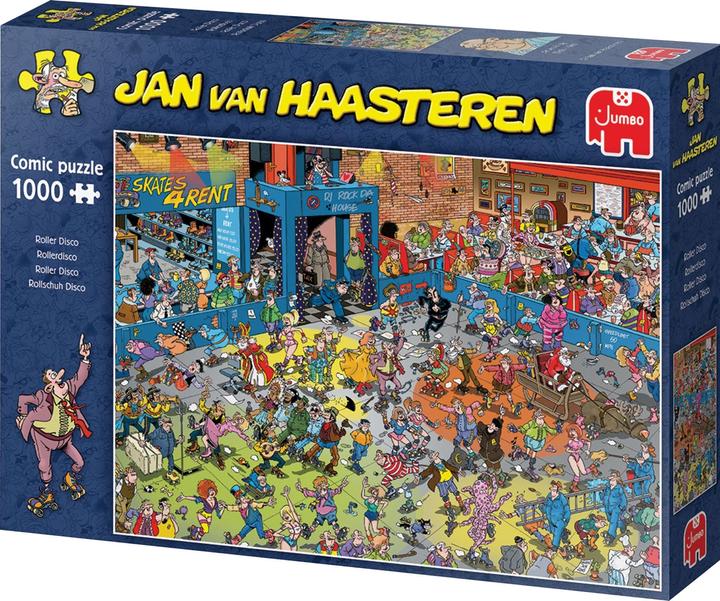 Image du produit Jumbo Puzzle Roller Disco (1000 pièces)