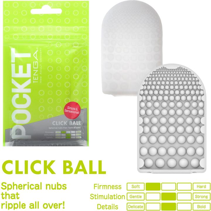 Actual product image Tenga Click Ball